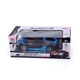 Racing car fekete-kék i4 BMW, 23 cm x 10 cm x 7 cm