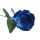 Kék rózsa 52 cm művirág