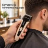 Kemei KM-5015 vezeték nélküli hajvágó gép – mosható kialakítással, 4 vezetőfésűvel