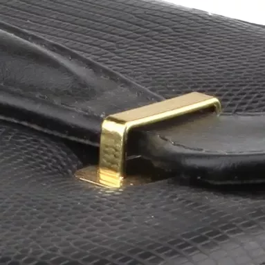 Ékszertartó doboz fekete 22 cm magas