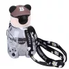 Gyerek kulacs 750 ml – zöld Naughty Bear mackós minta, szívószállal és hordozópánttal