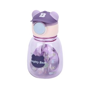   Naughty Bear design kulacs 750 ml – Lila macis vizespalack gyerekeknek és felnőtteknek