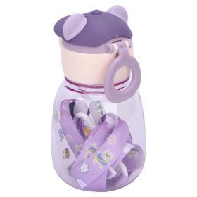   Naughty Bear design kulacs 750 ml – Lila macis vizespalack gyerekeknek és felnőtteknek