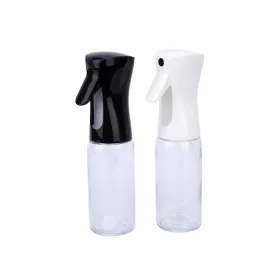   250 ml újratölthető olajszóró spray palack – fekete és fehér konyhai olajadagoló