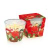 Bartek Candles Illatgyertya pohárban 115g - Christmas Eve - Red Apple