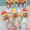 Capybara toll formájú radír – 12 cm-es barna radírgumi dizájnos kivitelben