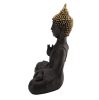 Buddha arany és fekete - szobor
