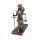 Justitia, az igazság istennője szobor- 23 cm - fémhatású