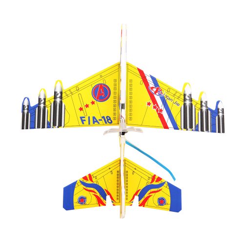 YJ018 Repülő modell Yan Jie piros és sárga színekben