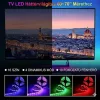 USB RGB LED szalag 5 m – Távirányítós hangulatvilágítás TV-hez, szobába, dekorációhoz