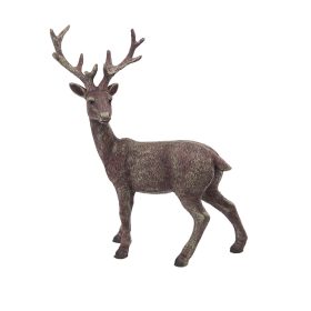 Álló szarvas szobor - műgyanta