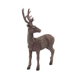 Álló szarvas szobor - műgyanta