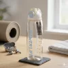 Fehér sport kulacs 1030 ml – szivárgásmentes BPA-mentes ivópalack biztonsági zárral