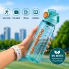 Fehér sport kulacs 1030 ml – szivárgásmentes BPA-mentes ivópalack biztonsági zárral
