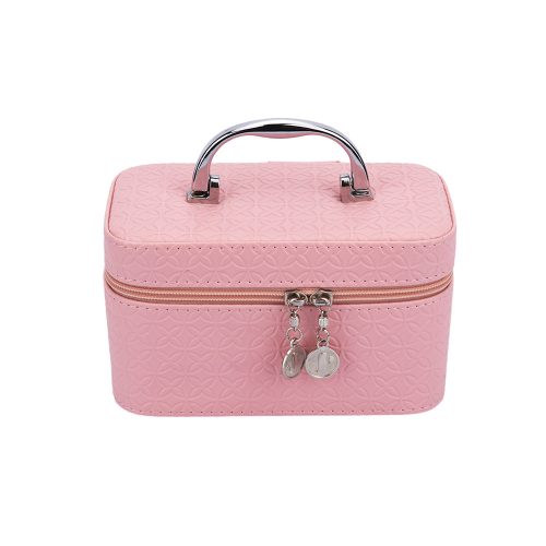 Kozmetikai táska - rózsaszín - közepes méret