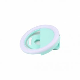 Színes selfie gyűrű lámpa mobilra - 8,5 cm