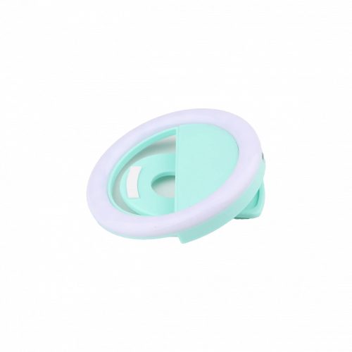 Színes selfie gyűrű lámpa mobilra - 8,5 cm