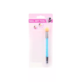 ESSACO Nail Art Tool köröm szivacs szilikonnal flitteres 