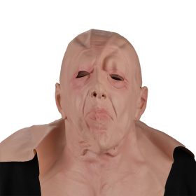   Groteszk latex maszk – rémisztő felnőtt jelmez kiegészítő Halloweenre és farsangra