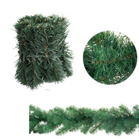   Műfenyő girland 140 cm × 8 cm – zöld karácsonyi dekoráció