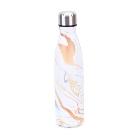   Vákumszigetelt rozsdamentes acél termosz - 500 ml, márvány mintás