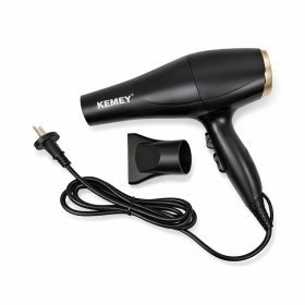   Kemey KM-5805 nagysebességű negatív ionos hajszárító – 1000 W, intelligens hőmérséklet-szabályozással