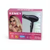 Kemey KM-5805 nagysebességű negatív ionos hajszárító – 1000 W, intelligens hőmérséklet-szabályozással