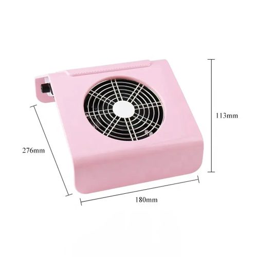 Műkörmös porelszívó kéztámasz 30 W - Fehér