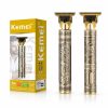 Kemei KM-T-2 professzionális hajvágó trimmer – vezeték nélküli T-penge, vintage arany kínai sárkány dizájn