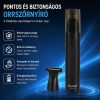 Kemei KM-1013B 2 az 1-ben orr- és szakállnyíró – vezeték nélküli trimmer cserélhető fejjel, fekete