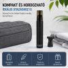 Kemei KM-1013B 2 az 1-ben orr- és szakállnyíró – vezeték nélküli trimmer cserélhető fejjel, fekete