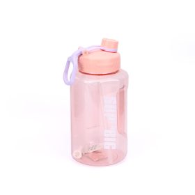   Motivációs kulacs SuperBig sport kulacs 1,5 L - Rózsaszín