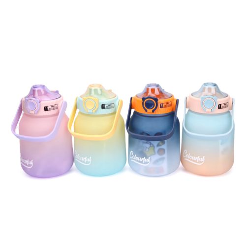 Motivációs kulacs Colourful sport kulacs 1,3 L - Lila