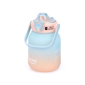 Motivációs kulacs Colourful sport kulacs 1,3 L - Zöld