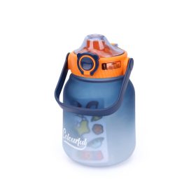   Motivációs kulacs Colourful sport kulacs 1,3 L - Sötét Kék