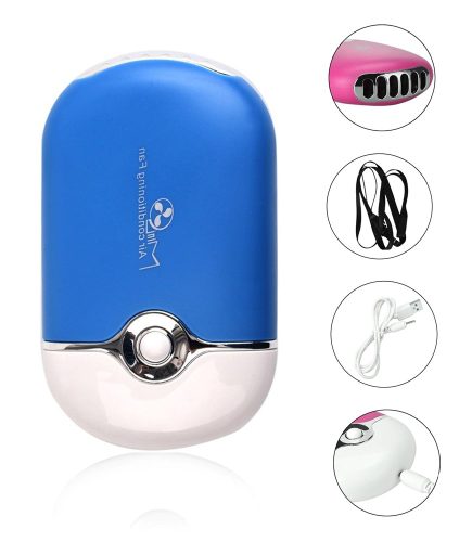 Elektromos Műszempila Ragasztó Szárító Ventilátor - Kék