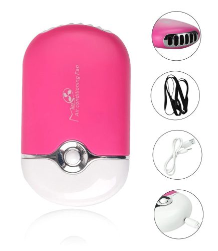Elektromos Műszempila Ragasztó Szárító Ventilátor - Pink
