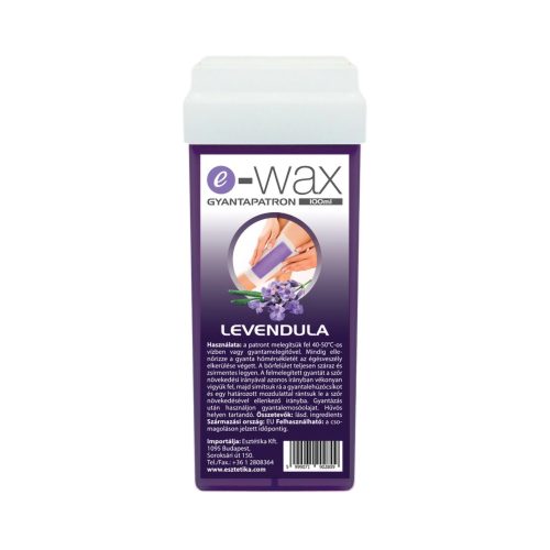 E-Wax Gyantapatron 100 ml  - Levendula