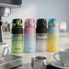 500 ml-es szívószálas sport kulacs – BPA-mentes ivópalack, fekete-zöld