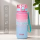 500 ml-es szívószálas sport kulacs – BPA-mentes ivópalack, rózsaszín-kék