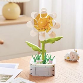 Zaunma műanyag virág építőelemekből összerakható