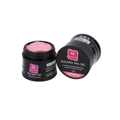 Rosenails Building nail gel - 20 ml Nude Pink #4