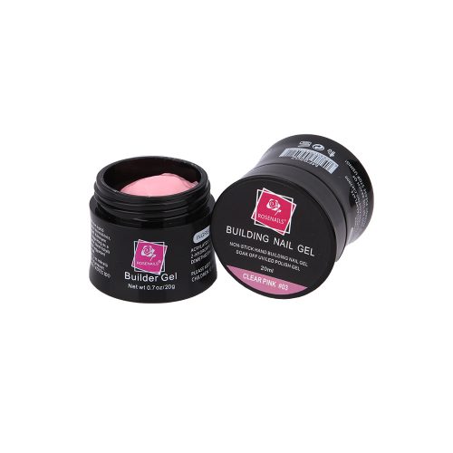 Rosenails Building nail gel - 20 ml Clear Pink #3