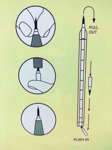 LANTU hegyezést nem igénylő grafitceruza