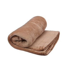 Polár takaró világosbarna 200 x 230 cm
