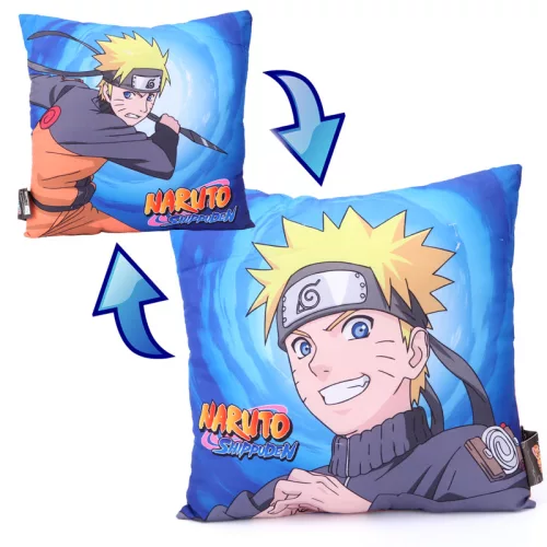 Naruto Shippuden kétoldalú párna 35 x 35 cm