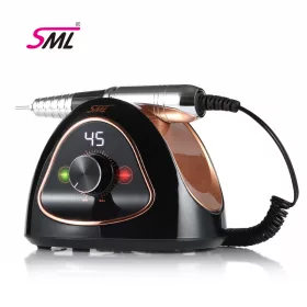   SML-15 Profi Körömcsiszoló – Fekete, 45.000 RPM, LED kijelzős manikűr-pedikűr gép