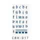 Növényi Alapú Tartós Matrica Tetoválás 60 x 105 mm CBX-017