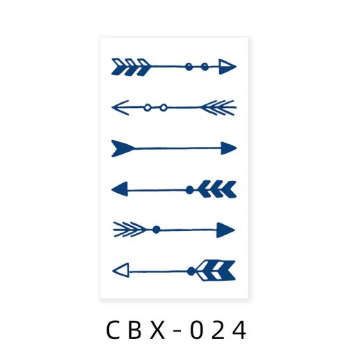 Növényi Alapú Tartós Matrica Tetoválás 60 x 105 mm CBX-024