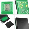 Retro elektronikus Tetris tégla játék gép, klasszikus kézi pocket játék gép